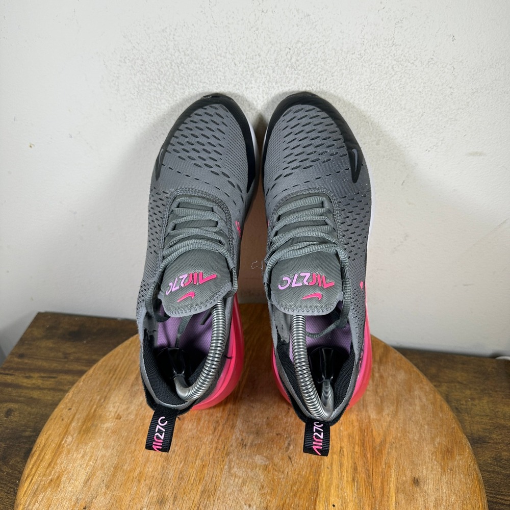 Nike Air Max 270 Running Shoes Gray Pink Womens Size 7.5 Sneakers 943345-031 - Picture 4 of 9